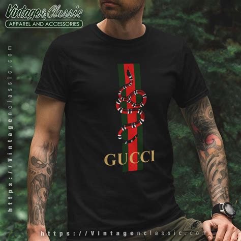 gucci blue king cobra shirt|Gucci t shirt sale.